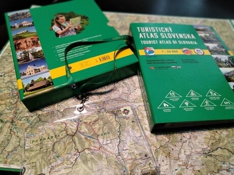 Turistický atlas Slovenska II. vydání, (c) vydavatelství CBS