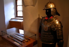 Kežmarský hrad - expozice zbraní  