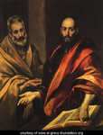 Apoštolové Petr a Pavel - El Greco