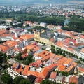 Výhľad na mesto Trenčín z Trenčianskeho hradu