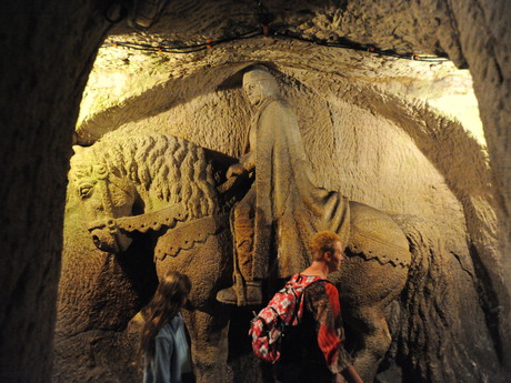 искусственно созданная пещера Рудка-у-Кунштата