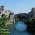 Mostar – Starý most a řeka Neretva